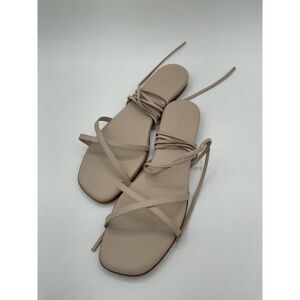 Quince Beige Strappy Sandals
